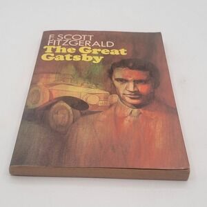 F. Scott Fitzgerald The‎ Great Gatsby Paperback Scribner SL 1 Jazz Age Good